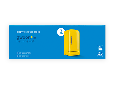 G Woon Diepvrieszakken Groot G Woon