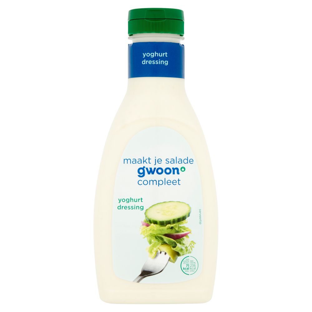 g'woon yoghurt dressing g'woon