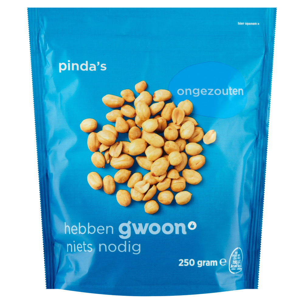g'woon pinda's ongezouten g'woon g'woon pinda's ongezouten g'woon