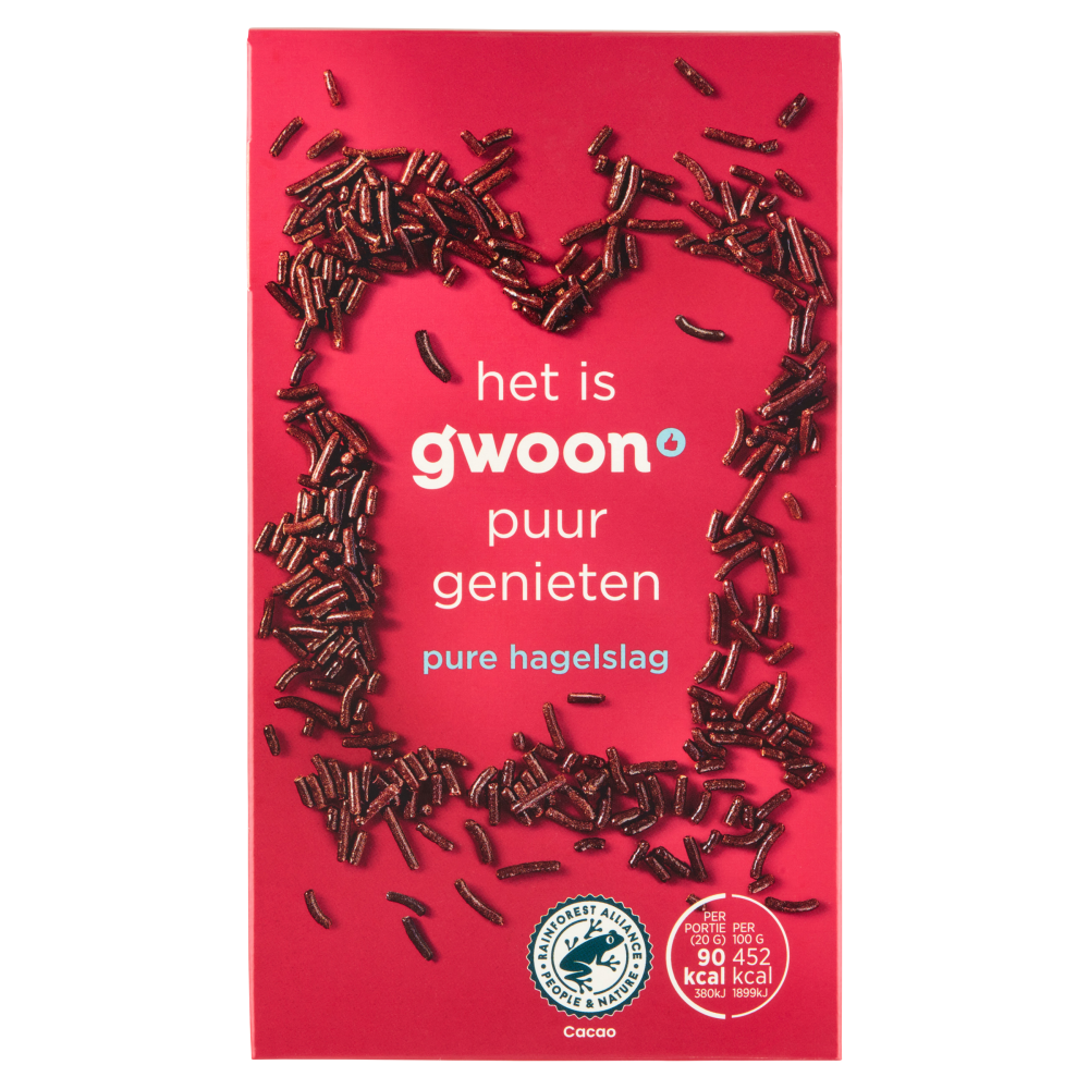 g'woon pure hagelslag g'woon